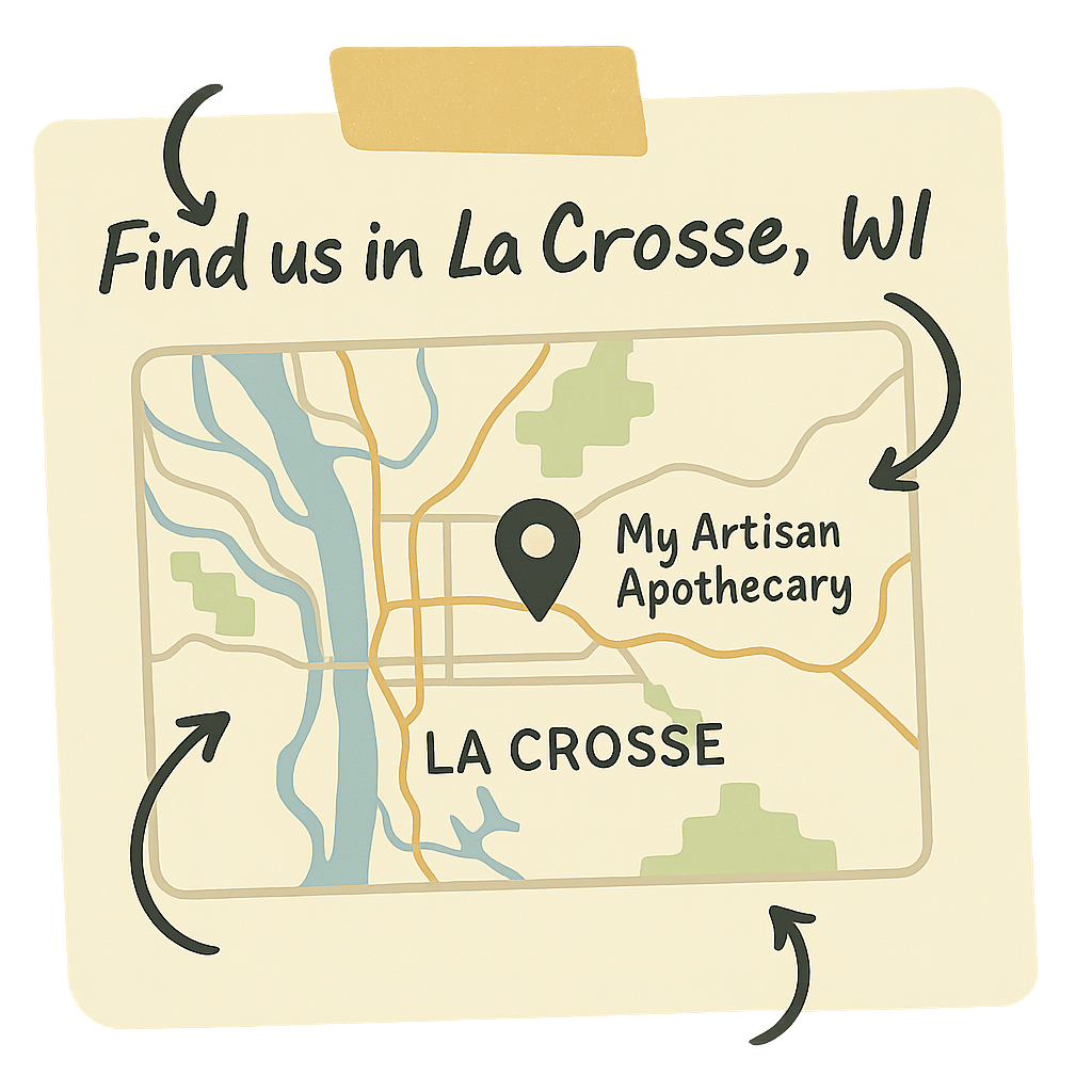 Handwritten note doodle